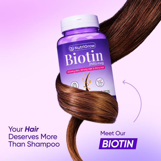 Biotin 2500 mcg – Beauty & Wellness Capsules