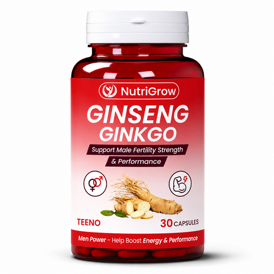 Ginseng Ginkgo Herbal Supplement